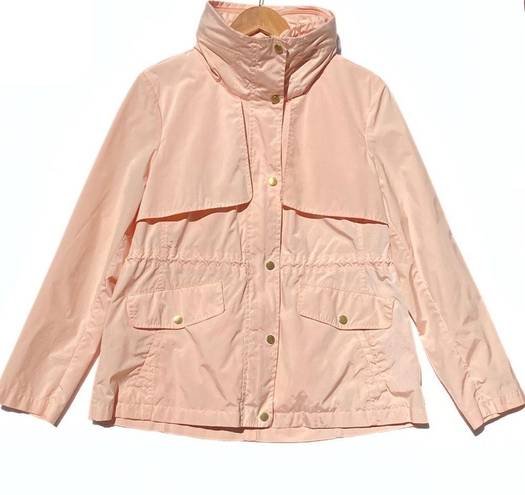 Cole Haan  Women's Short Packable Rain Jacket Pink Size XL