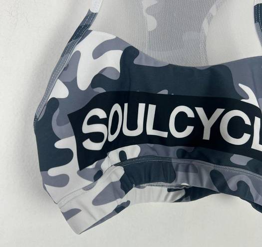 SoulCycle  Camo Sports Bra Gray Size Small S EUC L2764