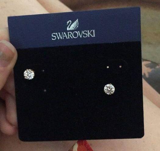 Swavorski Diamond earrings never worn