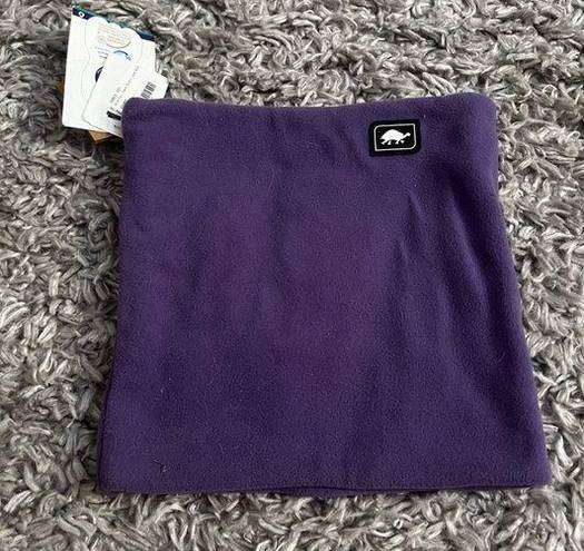 Turtle fur double layer neck warmer ski mask Chelonia 150 fleece Purple