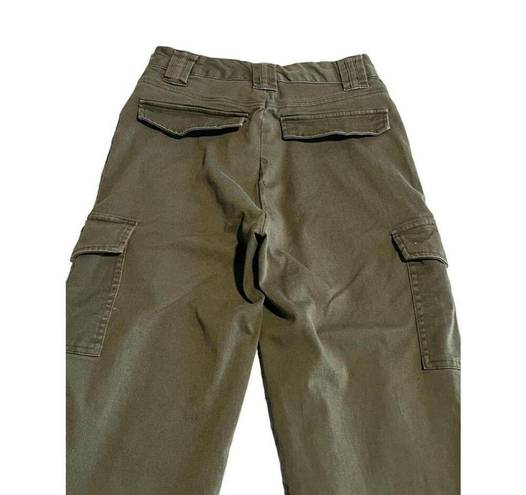 Rewind  Cargo Pants Womens Size 3 Juniors 26w Army Green Full Length Trousers