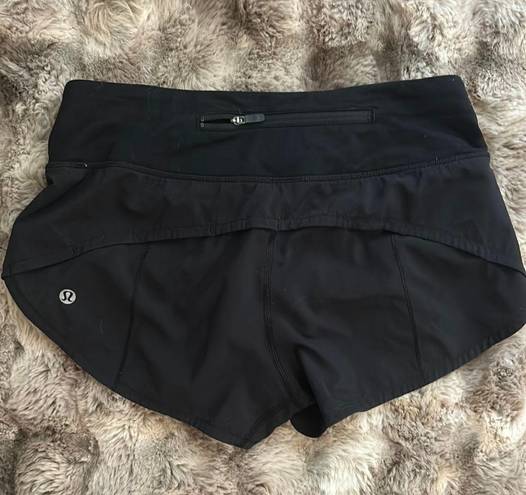 Lululemon Black Speed Up Short 2.5”