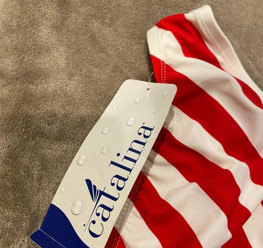 Catalina flag print Bikini Bottom