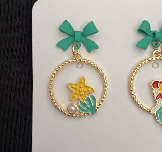 Disney “The Little Mermaid” Ariel Drop Earrings