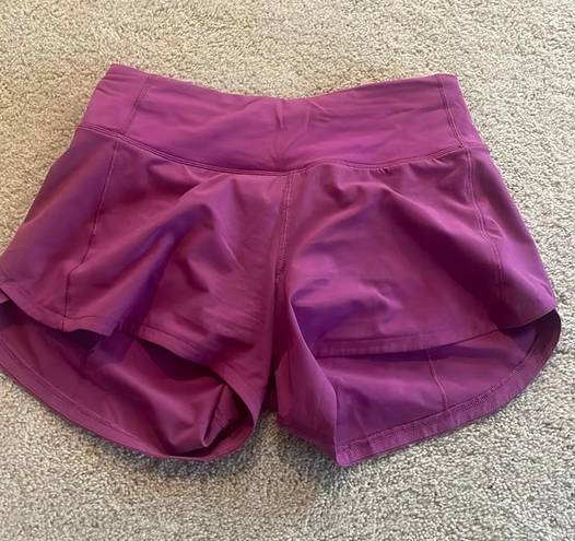 Lululemon Speed Up Shorts 4”