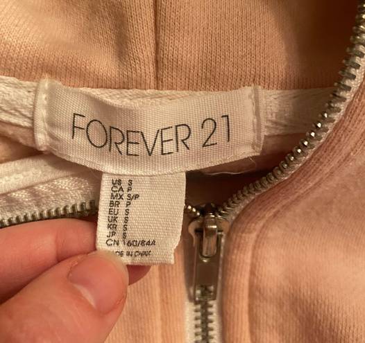 Forever 21 Zip-Up Hoodie