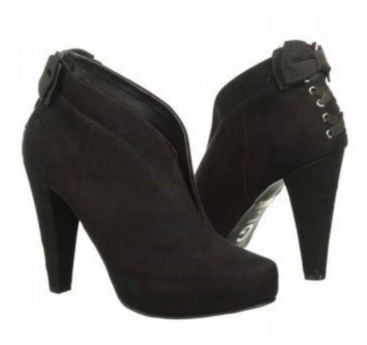 Guess G By  Women’s Black Tarrah Booties 9.5