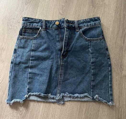 Denim Mini Skirt Size XS