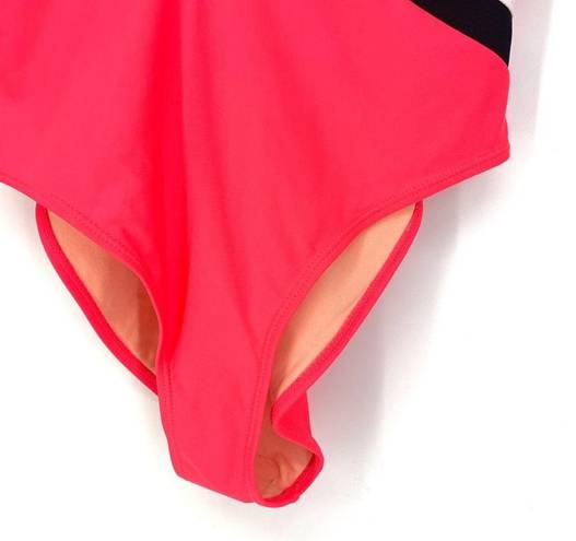 Fabletics  Size Medium Maro Maillot One Piece Swim Suit Neon Pink Contrast