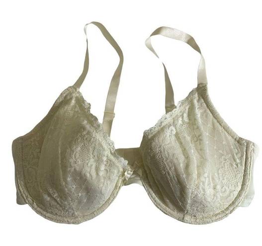 Jones New York  Cream Lace Underwire Bra -36D