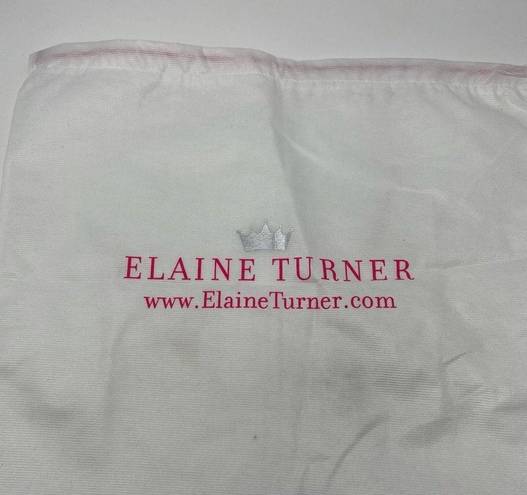 Harper Elaine Turner  Batik Print Wedge Sandals 8