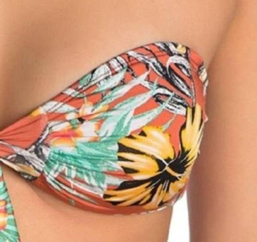 The Bikini Lab  Tropical Oasis Bandeau Bikini Top