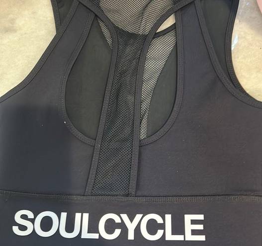 Soul Cycle black sports bra.  Size Extra Small