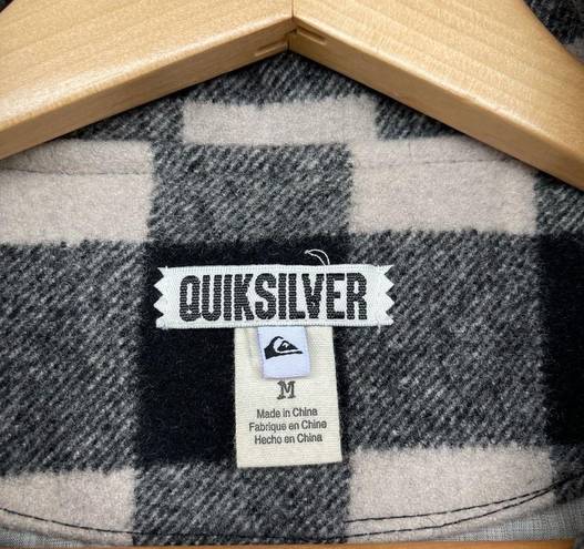 Quiksilver  Plaid Wool Jacket medium