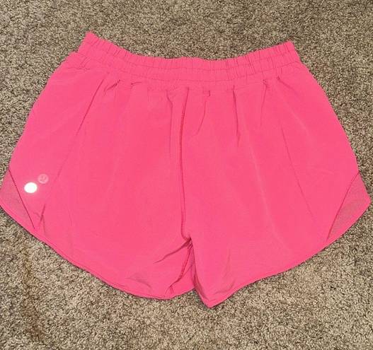 Lulu Lemon hot pink shorts