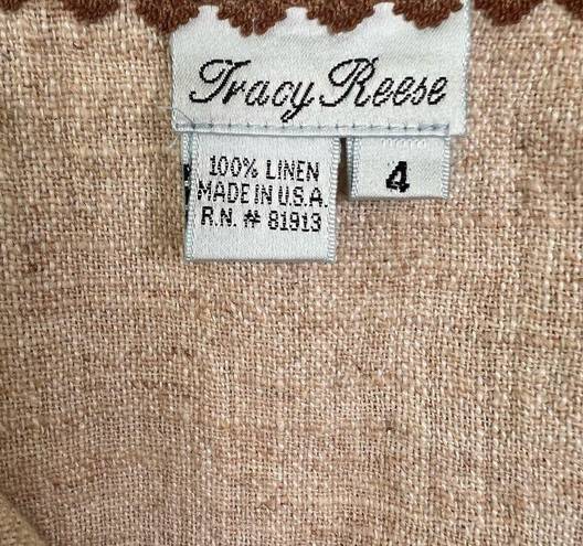 Tracy Reese  Linen Skirt Size 4