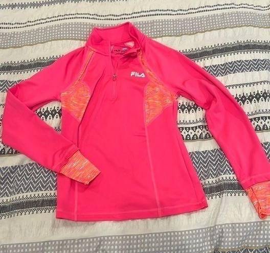 FILA NWOT  Sport Running ColorBlock 1/4 zip Size XS‎