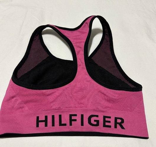 Tommy Hilfiger  Reversible Sports Bra Sz Extra Small XS Pink / Black