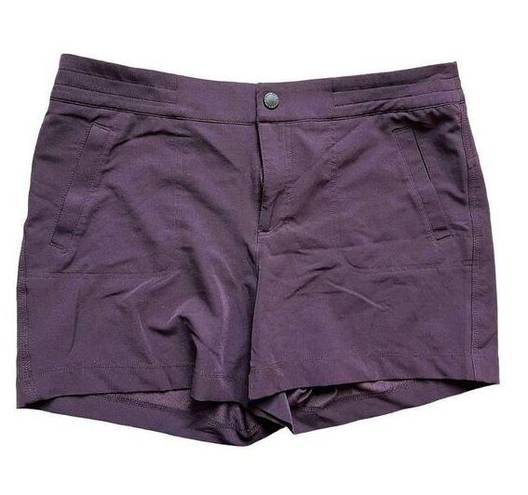 32 Degrees Heat Womens 32 Degrees Cool Eggplant Dry Fit Active Shorts - Sz 12