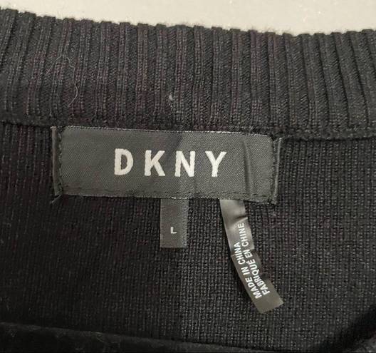 DKNY womens colorblock sweater  Size Large