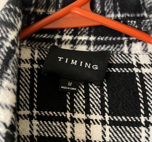 Timing Cropped shacket