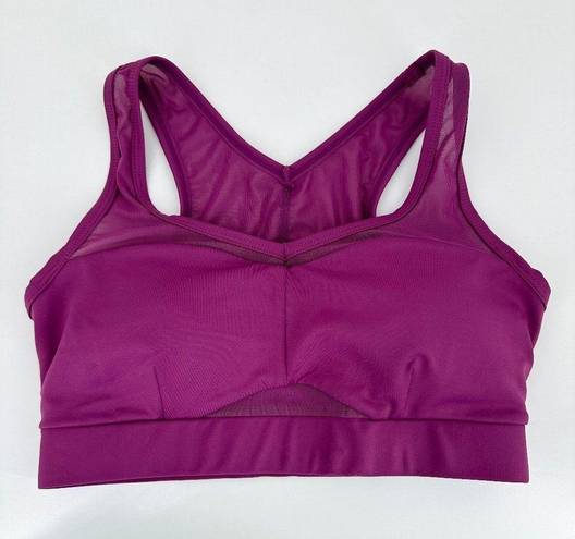 Harper Cleo  Womens Small Sports Bra Glow Bralet Violet Purple Padded Mesh