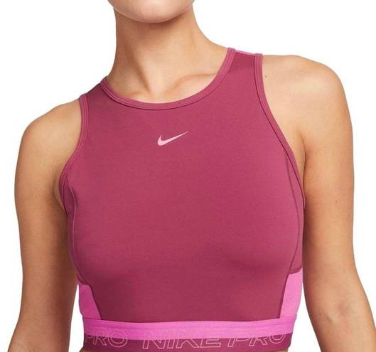 Nike Brand New  Women’s Pro Dri-FIT Femme Cropped Tank Top