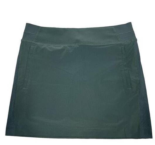 Athleta  Brooklyn Mid-Rise 16 Skort Size 10 Sage Green Gorpcore Skirt/Shorts