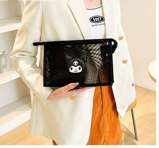 Sanrio Kuromi mesh bag