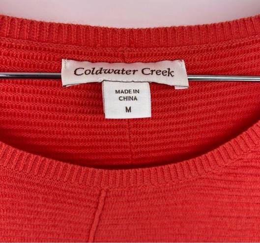 Coldwater Creek  medium long sleeve top sweater b37