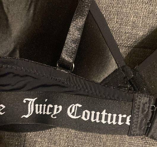 Juicy Couture  Padded Bra Black/White Color Size 36C