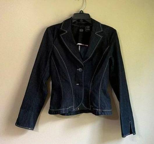 Nicole Miller  size 4 denim jacket