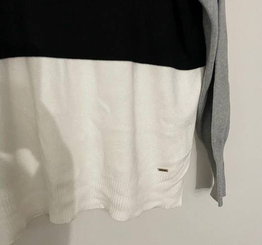 DKNY womens colorblock sweater  Size Large