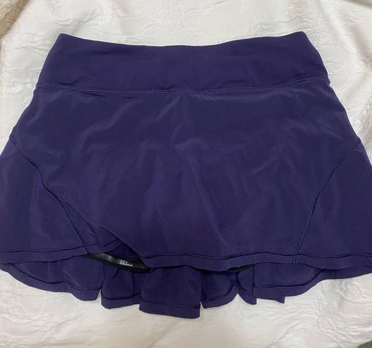 Lululemon Purple Pleated Tennis Skirt