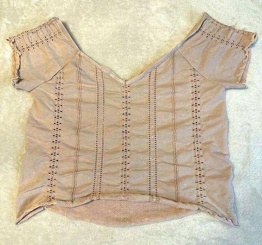 Free People Movement NWOT FP Movement by Free People pink crop top size M/L