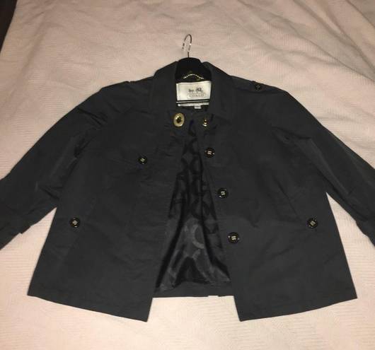 Coach  Black Jacket EUC  - Size Medium