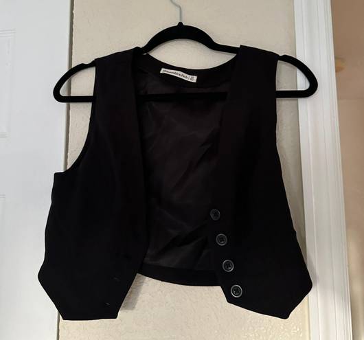 Abercrombie & Fitch Abercrombie Cropped Vest