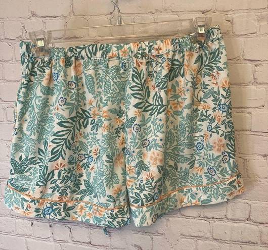 Joie  Super Cute Tropical Print Shorties size Medium