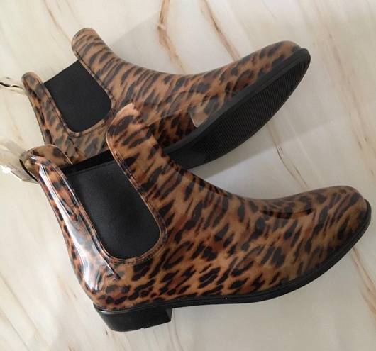 Leopard Print Rain Boots 🐆 Size 7