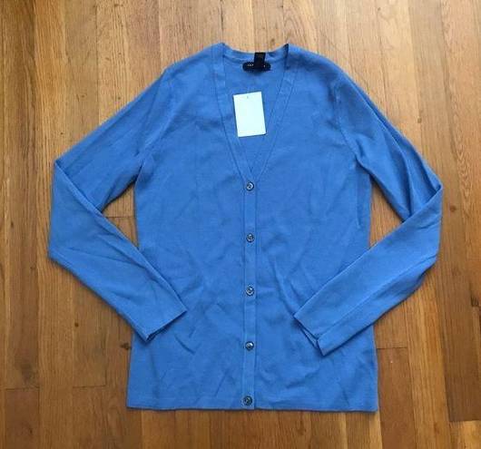 Lands'End LANDS’ END NWT Blue Cardigan Sweater S