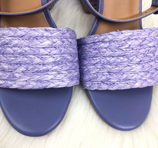 Bamboo NEW  | Braided Heel Maddy Sandals - LAVENDER