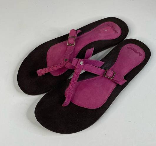 REEF  Dream Weaver Sandals in Pink Size 10