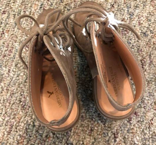 American Eagle Lace up heels