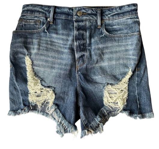 Good American  Bombshell Plus Size Denim Shorts