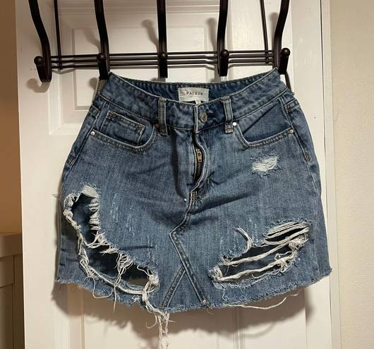 PacSun Jean Skirt