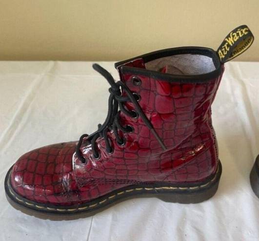 Dr. Martens Cherry Red Boots!