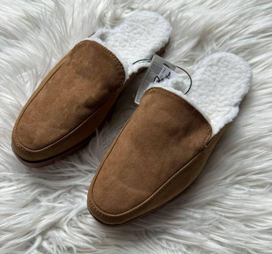 Gap Faux Shearling Mules