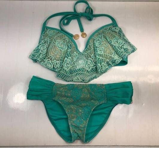 Luli Fama  Bikini Top S & Bottom XS