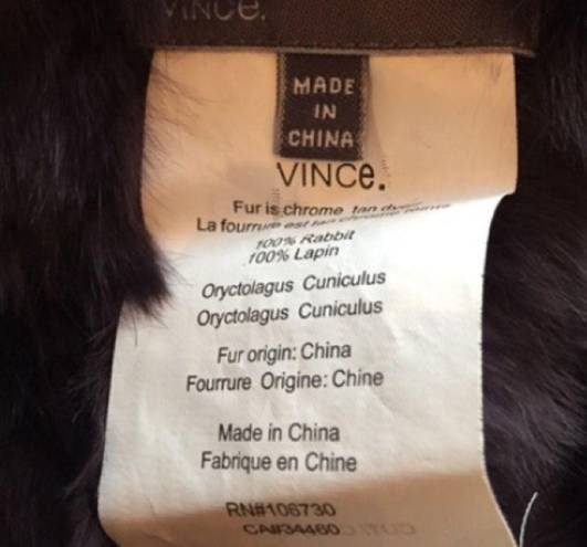 Vince  Fur Scarf