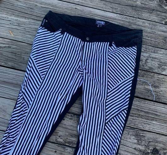 Tripp NYC  Daang Goodman Striped Skinny Jeans